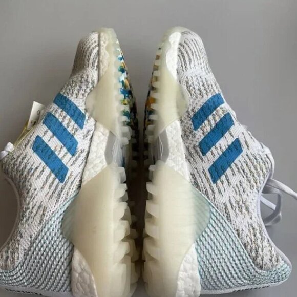 ADIDAS WOMEN'S PRIME BLUE GOLF SHOES SPIKELESS SNEAKERS - Picture 4 of 10